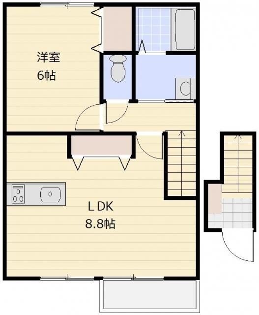 ��ʌ�����s�����Q���ڂ̃A�p�[�g�̊Ԏ�