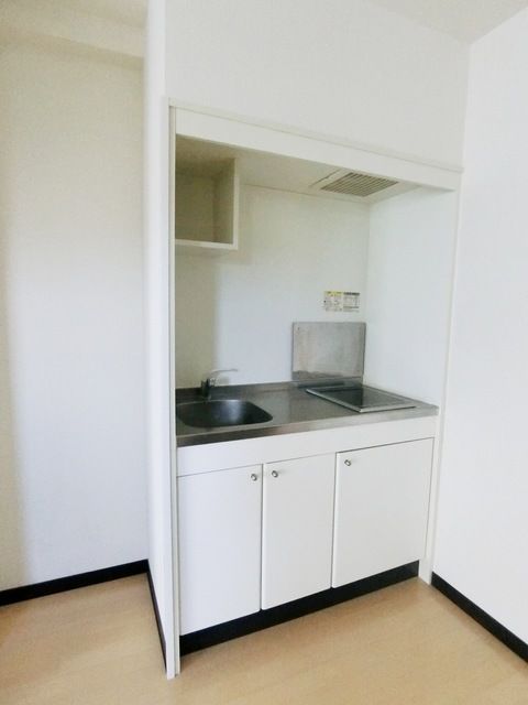 ��ʌ��k�����S�ɓޒ������j�P���ڂ̃A�p�[�g�̃L�b�`��