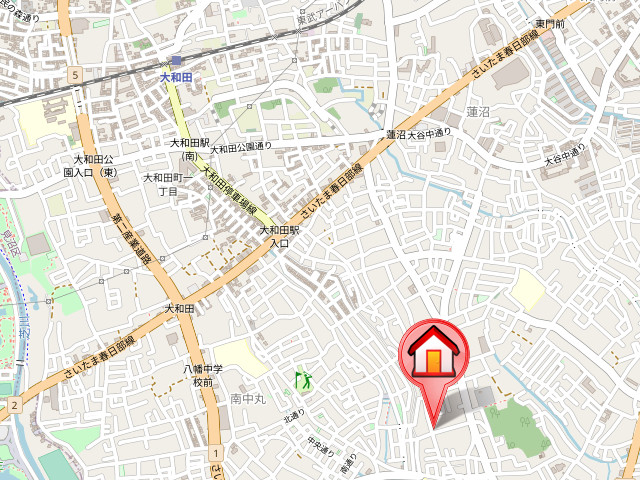 ��ʌ��������܎s������厚�쒆��̃e���X�n�E�X�̒n�}