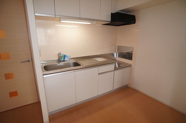 ��ʌ�����s��؂Q���ڂ̃A�p�[�g�̃L�b�`��