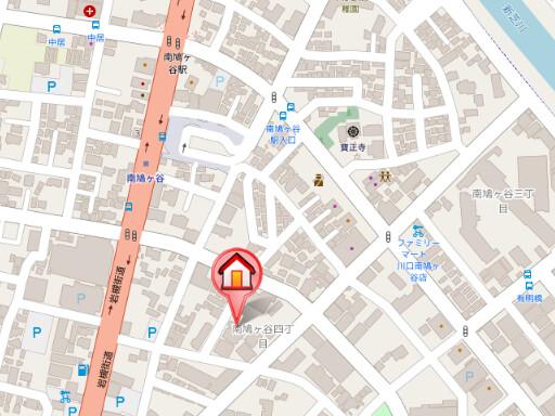 ��ʌ�����s�씵���J�S���ڂ̃}���V�����̒n�}