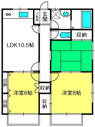 ��ʌ������s���P�O���ڂ̃A�p�[�g�̊Ԏ�