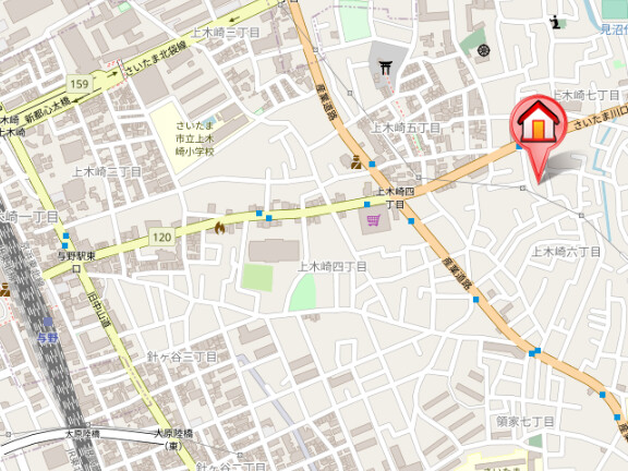 ��ʌ��������܎s�Y�a���؍�U���ڂ̃}���V�����̒n�}