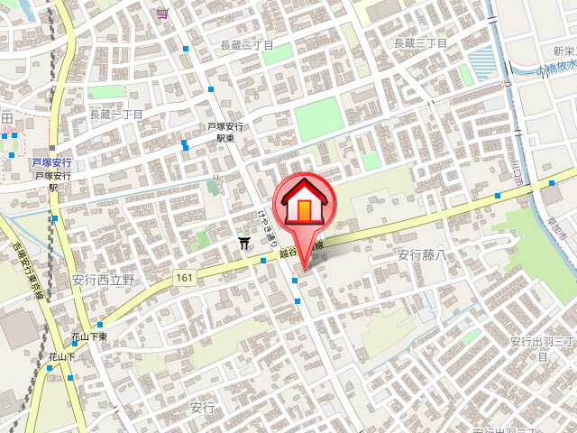 ��ʌ�����s�厚���s�����̃}���V�����̒n�}