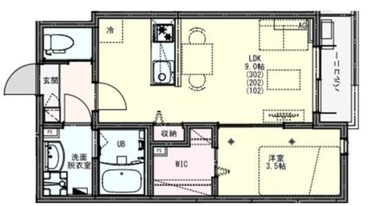 ��ʌ��z�J�s���603-24�̃A�p�[�g�̊Ԏ�