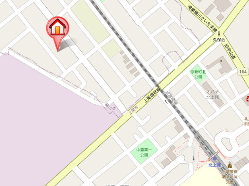 ��ʌ�����s�����Q���ڂ̃}���V�����̒n�}