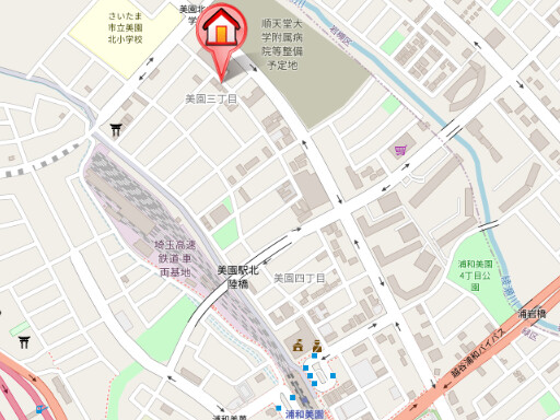 ��ʌ��������܎s�΋�����R���ڂ̃}���V�����̒n�}