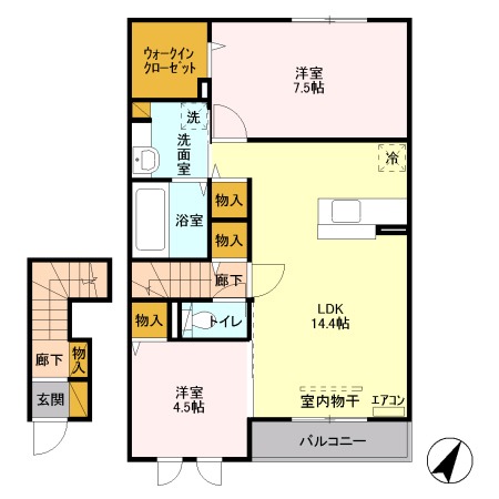 ��ʌ��������܎s�΋揼�؂P���ڂ̃A�p�[�g�̊Ԏ�