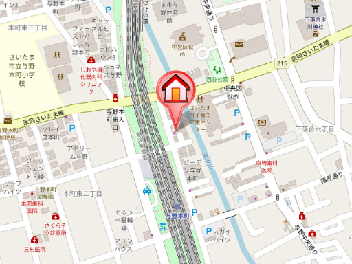 ��ʌ��������܎s������{�����Q���ڂ̃}���V�����̒n�}