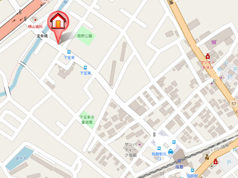 ��ʌ��������܎s����厚�󗈂̃}���V�����̒n�}