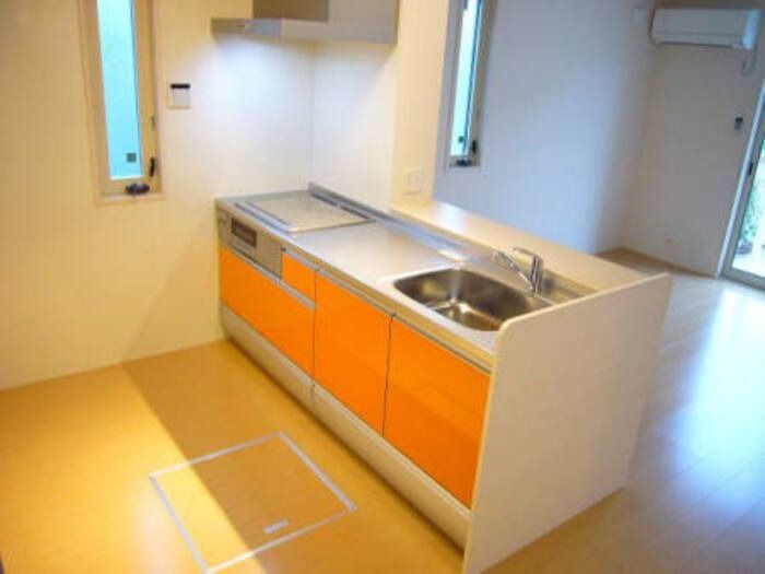 ��ʌ��������܎s��������u�Q���ڂ̃A�p�[�g�̃L�b�`��