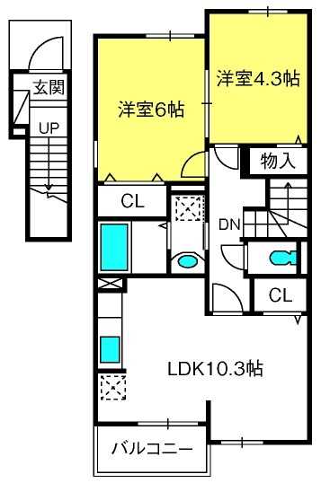 ��ʌ��@�c�s�@�c�T���ڂ̃A�p�[�g�̊Ԏ�