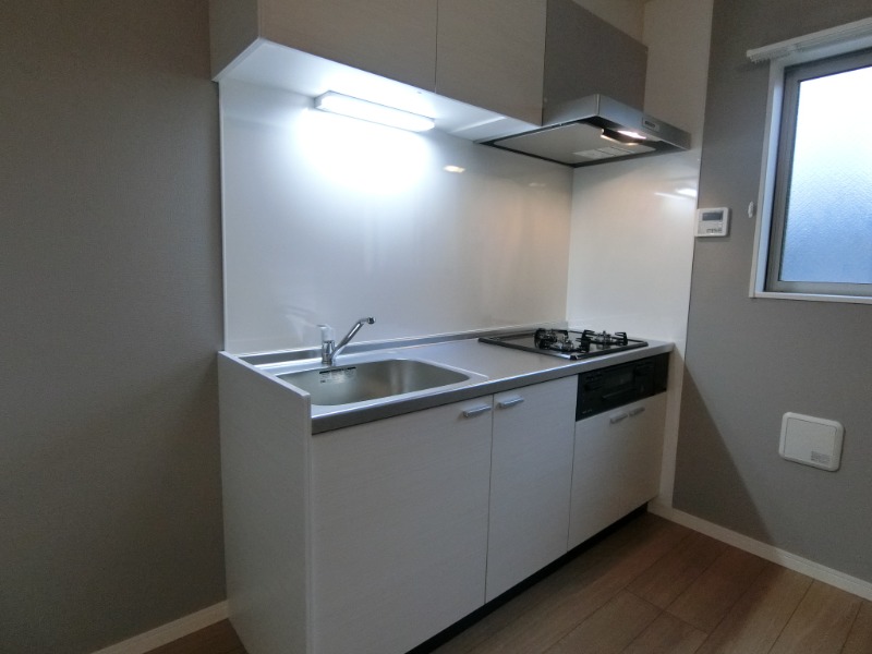 ��ʌ�����s�����Q���ڂ̃e���X�n�E�X�̃L�b�`��