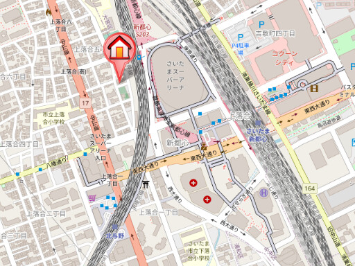 ��ʌ��������܎s������㗎���T���ڂ̃}���V�����̒n�}