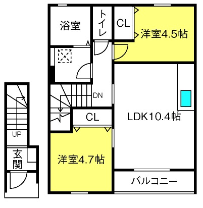 ��ʌ�����s������P���ڂ̃A�p�[�g�̊Ԏ�