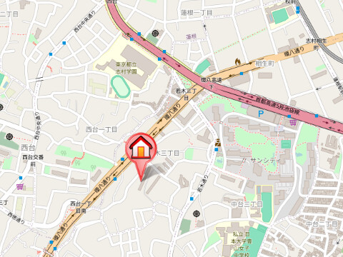 �����s�����؂R���ڂ̃}���V�����̒n�}