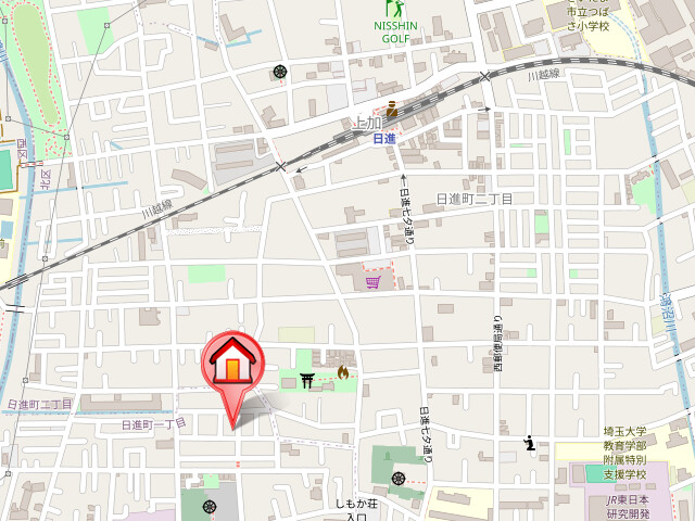 ��ʌ��������܎s�k����i���P���ڂ̃}���V�����̒n�}