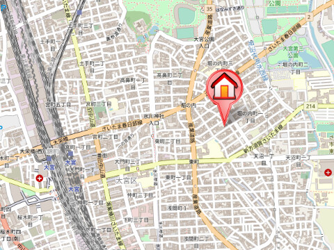 ��ʌ��������܎s��{��x�̓����P���ڂ̃}���V�����̒n�}