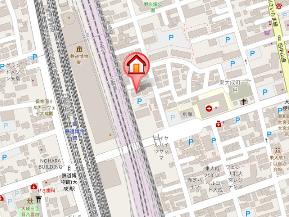 ��ʌ��������܎s�k�擌�听���P���ڂ̃}���V�����̒n�}