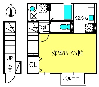 ��ʌ�����s�k����P���ڂ̃A�p�[�g�̊Ԏ�