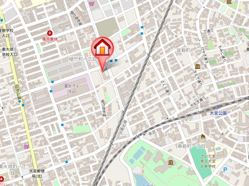 ��ʌ��������܎s�k��A�|���P���ڂ̃}���V�����̒n�}