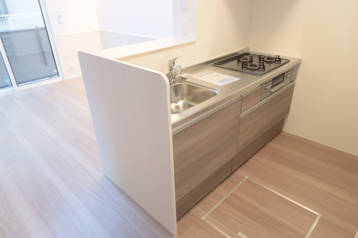 ��ʌ�����s�����P���ڂ̃A�p�[�g�̃L�b�`��