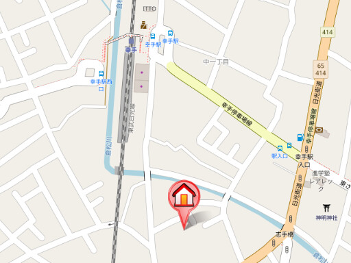 ��ʌ��K��s��P���ڂ̃}���V�����̒n�}