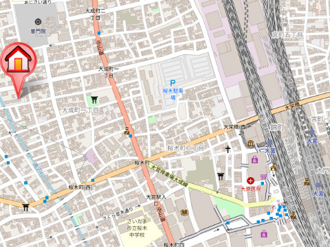 ��ʌ��������܎s��{��听���P���ڂ̃A�p�[�g�̒n�}