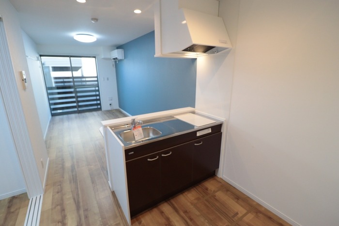 ��ʌ�����s�΋u�Q���ڂ̃A�p�[�g�̃L�b�`��