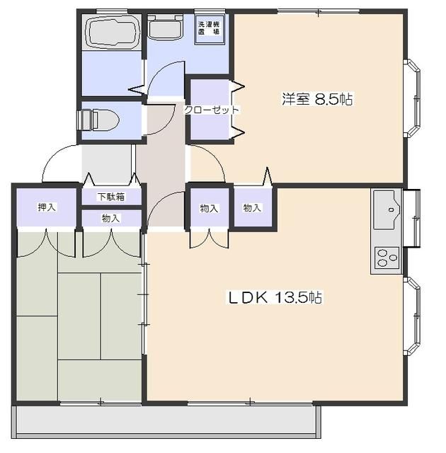 ��ʌ�����s�厚�����̃A�p�[�g�̊Ԏ�