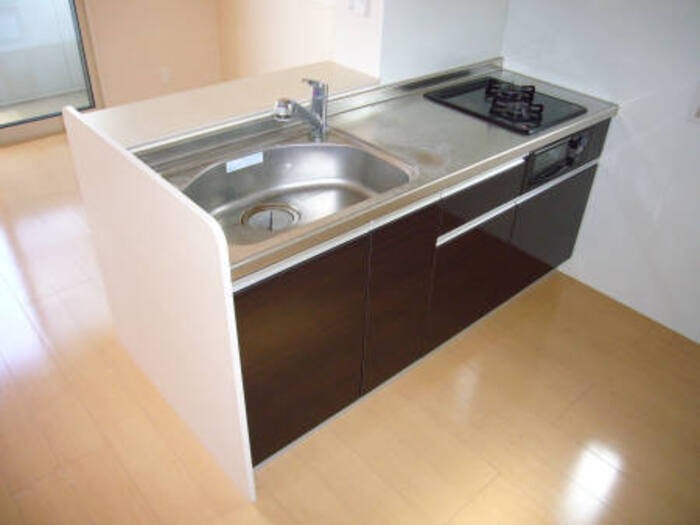 ��ʌ��k�����S�ɓޒ������Q���ڂ̃A�p�[�g�̃L�b�`��