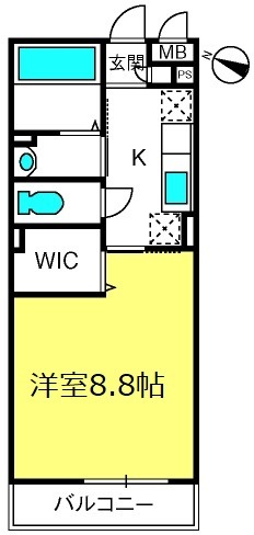 ��ʌ������s�����P���ڂ̃A�p�[�g�̊Ԏ�