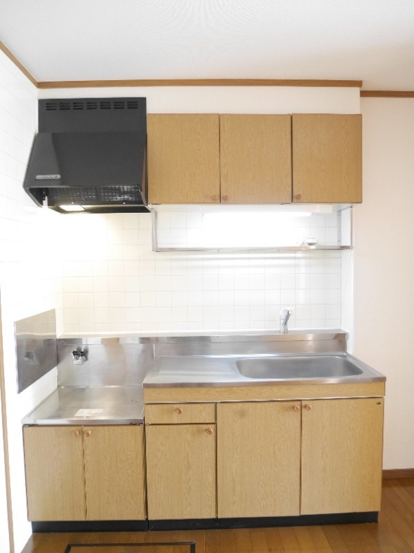 ��ʌ��k�����S�ɓޒ������R���ڂ̃A�p�[�g�̃L�b�`��