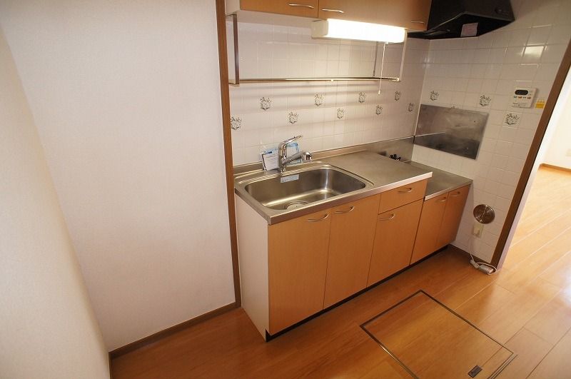 ��ʌ�����s���ԂP���ڂ̃A�p�[�g�̃L�b�`��