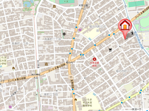 ��ʌ��������܎s��{��x�̓����Q���ڂ̃}���V�����̒n�}