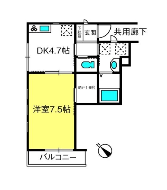 ��ʌ�����s���s���R���ڂ̃A�p�[�g�̊Ԏ�