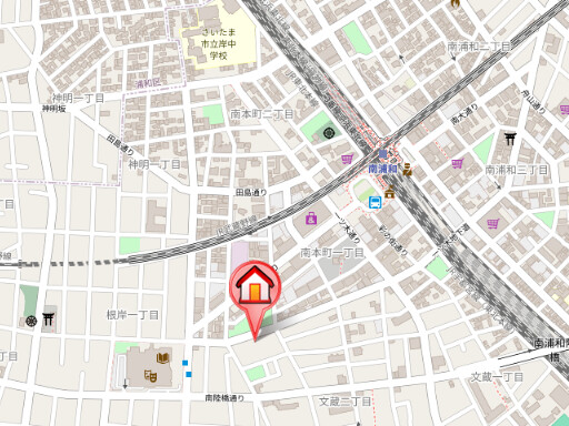 ��ʌ��������܎s��敶���Q���ڂ̃}���V�����̒n�}