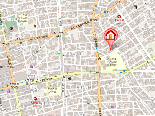 ��ʌ��������܎s��{��x�̓����P���ڂ̃}���V�����̒n�}