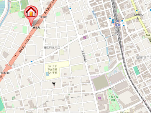 ��ʌ��������܎s�k����i���R���ڂ̃}���V�����̒n�}