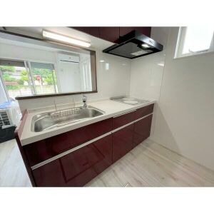 ��ʌ��������܎s�����擌��{�Q���ڂ̃A�p�[�g�̃L�b�`��