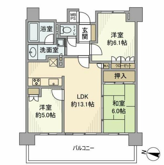 ��ʌ�����s�˒˂P���ڂ̃}���V�����̊Ԏ�