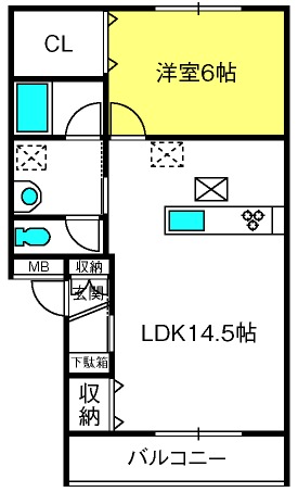 ��ʌ�����s�˒˂R���ڂ̃A�p�[�g�̊Ԏ�