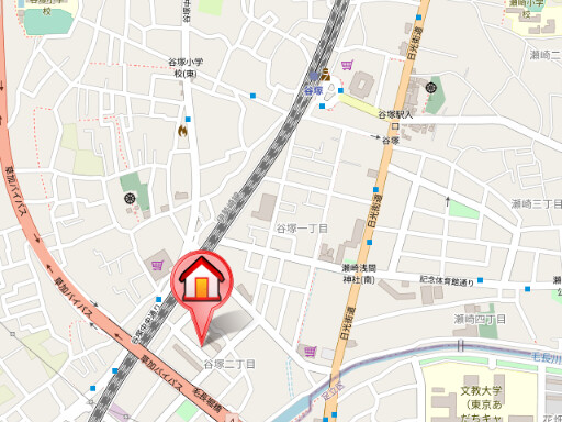 ��ʌ������s�J�˂Q���ڂ̃}���V�����̒n�}