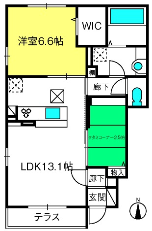 ��ʌ�����s����P���ڂ̃A�p�[�g�̊Ԏ�