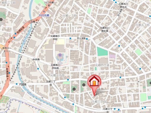 ��ʌ�����s�����R���ڂ̃}���V�����̒n�}