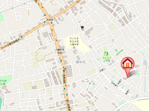 ��ʌ��������܎s������厚�쒆�ۂ̃A�p�[�g�̒n�}