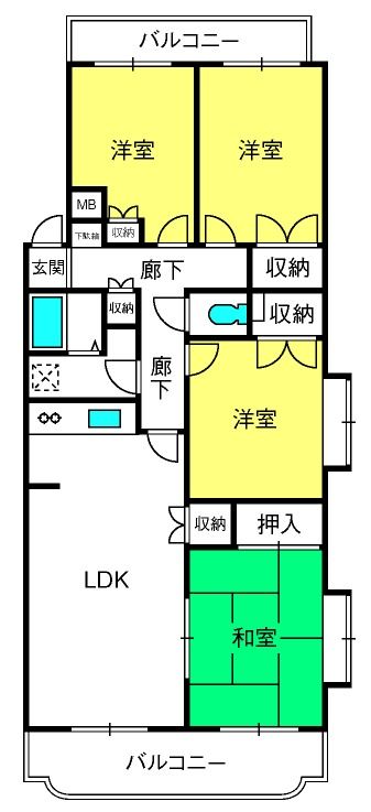 ��ʌ�����s�˒˂T���ڂ̃}���V�����̊Ԏ�