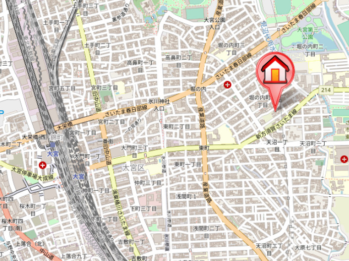 ��ʌ��������܎s��{��x�̓����P���ڂ̃}���V�����̒n�}