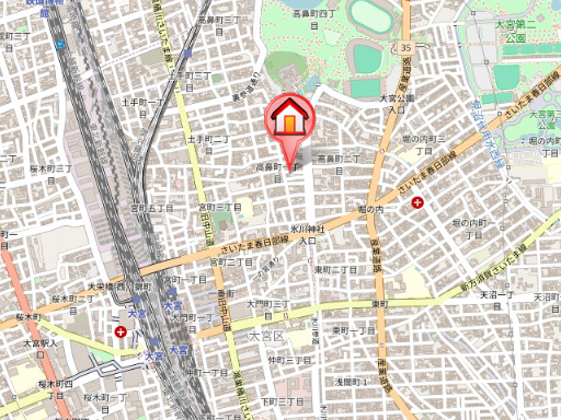 ��ʌ��������܎s��{�捂�@���P���ڂ̃}���V�����̒n�}