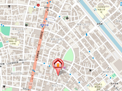 ��ʌ�����s�����R���ڂ̃}���V�����̒n�}